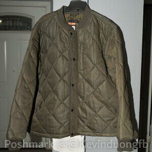 Banana Republic Men’s Quilted Bomber Jacket